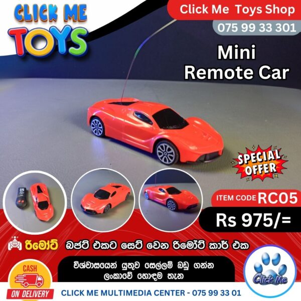 Mini Remote Car