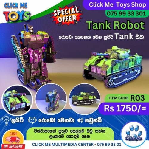 Robot Car Warrior Tank