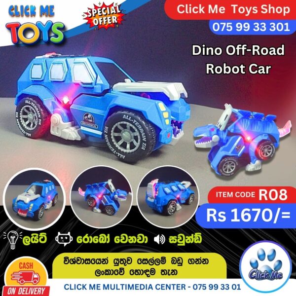 Dino Off-Road Robot Car