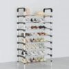 7 Layer Solid Steel Shoe Rack