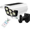 2 in 1 Solar Dummy Camera Light