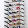 7 Layer Solid Steel Shoe Rack