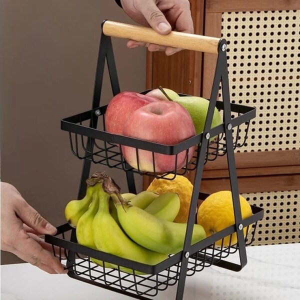 2 Layer Multipurpose Storage Basket