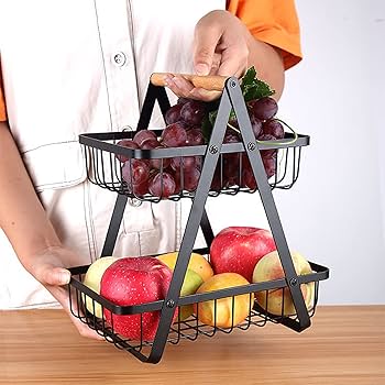2 Layer Multipurpose Storage Basket