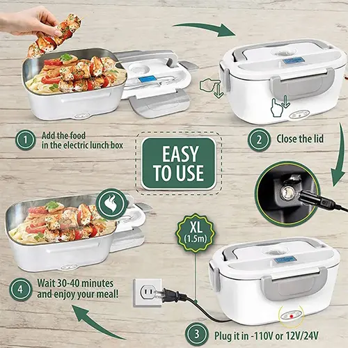 Portable Electric Lunch Box