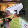 2 in 1 Solar Dummy Camera Light
